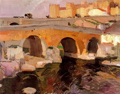 The Old Bridge of Avila Joaquin Sorolla
